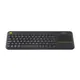 Logitech Wireless Touch Keyboard K400 Plus Black qwerty englisch