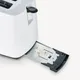 Severin AT 2286 Automatik Toaster weiß