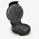 Severin WA 2103 Waffeleisen Edelstahl schwarz