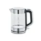 Severin WK 3420 Wasserkocher 2200W 1,7l transparent/schwarz/silber