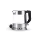 Severin WK 3468 Glas-Wasserkocher 2200W 1l transparent/schwarz/silber