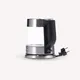 Severin WK 3468 Glas-Wasserkocher 2200W 1l transparent/schwarz/silber