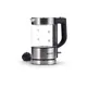 Severin WK 3472 Mini Glas-Wasserkocher 1000W 0,5l transparent/schwarz/silber