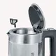 Severin WK 3472 Mini Glas-Wasserkocher 1000W 0,5l transparent/schwarz/silber