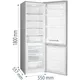 Gorenje RK4182PS4 Kühl- / Gefrierkombination Edelstahl