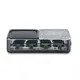 Severin RG 2366 Raclette-Grill Halb Platte / Halb Stein 1.300W schwarz