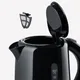 Severin WK 4322 Wasserkocher 2200W 1,7l schwarz