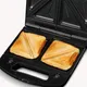 Severin SA 2968 Multi-Sandwich-Toaster, ca. 1000 W, schwarz/chrome