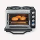 Severin TO 2074 Back und Toastofen mit 2 Kochplatten 2500W schwarz