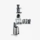 Severin ES 3571 Slow Juicer Entsafter 150W Edelstahl