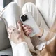 Vonmählen Eco Silicone Case for iPhone 15 Plus Light Gray