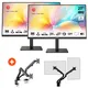 2x MSI Modern MD272XPDE 69cm (27") FHD IPS Office Monitor + Gratis Monitorarm