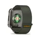 Garmin Venu® X1 Moosgrün mit ComfortFit-Nylonarmband Moosgrün