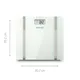 ecomed BS-70E Körperanalysewaage weiß