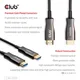 Club 3D HDMI™ Hybrid AOC Kabel 8K60Hz/4K120Hz 30m St./St. schwarz
