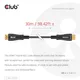 Club 3D HDMI™ Hybrid AOC Kabel 8K60Hz/4K120Hz 30m St./St. schwarz