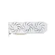 POWERCOLOR AMD Radeon RX 9060 XT Hellhound Spectral White OC 16GB GDDR6 Grafikkarte HDMI/3xDP