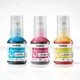 Brother BTD180CLVAL Original Tintenflaschen Cyan, Magenta, Gelb für je. Ca. 5.000 Seiten