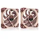 Noctua NF-A12x25 G2 PWM Sx2-PP 120x120x25mm, 4-Pin (1800rpm, 22,5dB(A), 87,2m³/h)