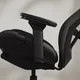 Fractal Refine Gaming Chair Fabric Dark/ Schwarz | Synchro-Tilt Mechanismus, Rückenlehne mit integrierter Lordosenstütze