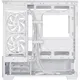 ASUS Prime AP202 mATX Gaming Gehäuse mit Seitenfenster weiß