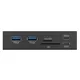RaidSonic Icy Box IB-HUB1419-i3 USB Hub und Card Reader für 3,5” Schacht