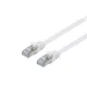 EQUIP 607612 Cat.6 U/FTP Flat Patchkabel, 3m , Weiß