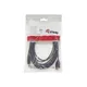 EQUIP 128861 USB 2.0 A auf B Kabel, 3m M/M Schwarz