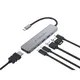 Conceptronic DONN33G 6-in-1 USB 3.2 Gen 1 Dockingstation, HDMI, USB-A 3.0 x 2