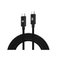 Conceptronic ETTA04B12 USB 4.0 Gen 3 C-C PD 3.1 240W Ladekabel 1.2m