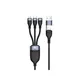 Conceptronic ETTA06B15 USB 3-in-1 PD3.0 100W Ladekabel 1.5m