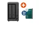 Synology Diskstation DS725+ NAS System 2-Bay 8TB  inkl. 2x 4 TB Synology HDD HAT3300-4T