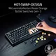 RAZER BlackWidow V4 Tenkeyless Hyperspeed | Hot-Swap, Orange Tactile Switches Gen-3, Razer Chroma™ RGB