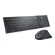 Dell Premier KM900 Combo Tastatur kabellos / kabelgebunden, Dunkelgrau