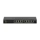 NETGEAR 8-Port PoE Gigabit Ethernet Unmanaged Essentials Switch (GS308LP): mit 8 x PoE+ bei 60 W, erweiterbar, Desktop-, Wand- oder Rack-Befestigung