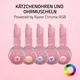 RAZER Kraken Kitty V2 Edition Quarz Gaming Headset kabellos (Bluetooth) Pink