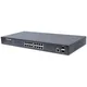 Intellinet 16-Port Gigabit Ethernet PoE+ Web-Managed Switch mit 2 SFP-Ports
