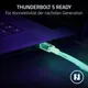 Razer Thunderbolt™ 5 Dock Mercury | 4K Tripple Display @144 Hz, M.2-Speicherslot, 140W PD, 250W Netzteil