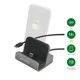 4smarts Ladestation VoltDock USB-C 60W Grau