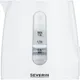 Severin WK 3411 Wasserkocher 1l 2200W weiß