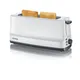 Severin AT2232 Automatik-Langschlitztoaster weiß / grau