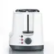 Severin AT 2234 Automatik Langschlitztoaster Start 1400W Weiß-Grau