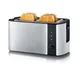 Severin AT 2590 Toaster Edelstahl-gebürstet-schwarz
