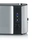 Severin AT 2590 Toaster Edelstahl-gebürstet-schwarz