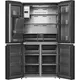 Hiesense RQ760N4IFE Kühl- / Gefrierkombination Multi-Door schwarz
