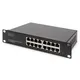 DIGITUS 10 Zoll 16-Port Rackmount GB Ethernet Switch