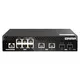 QNAP QSW-M2106R-2S2T 6 port 2.5Gbps, 2 port 10Gbps SFP+, 2 ports 10GbE RJ45 Switch