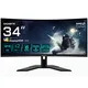 Gigabyte G34WQCP 86,4cm (34") UWQHD VA Gaming Monitor Curved 21:9 HDMI/DP 180Hz 1ms FreeSync Premium