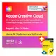 Adobe Creative Cloud All Apps | Studenten & Lehrer | Download & Produktschlüssel | inkl. Norton-Virenschutz