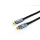 EQUIP 128359 USB 3.2 Gen 2 C-auf-C-Kabel 3,0m PD100W 4K/60Hz 10Gbps, schwarz